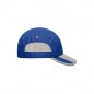 Extremely light functional 5 panel cap made of soft microfibre