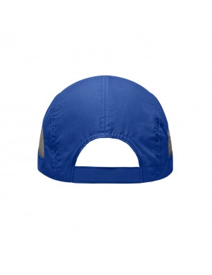 Extremely light functional 5 panel cap made of soft microfibre