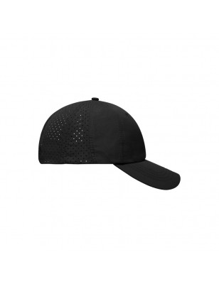 Sporty 8 panel cap made of soft microfibre