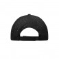 Sporty 8 panel cap made of soft microfibre