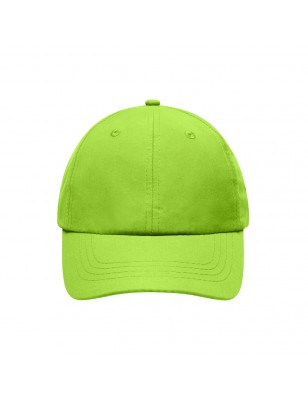 Sporty 8 panel cap made of soft microfibre