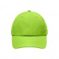 Sporty 8 panel cap made of soft microfibre