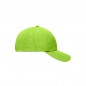 Sporty 8 panel cap made of soft microfibre