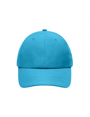 Sporty 8 panel cap made of soft microfibre