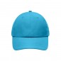 Sporty 8 panel cap made of soft microfibre