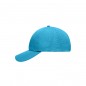 Sporty 8 panel cap made of soft microfibre