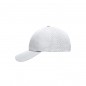 Sporty 8 panel cap made of soft microfibre