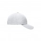 Sporty 8 panel cap made of soft microfibre