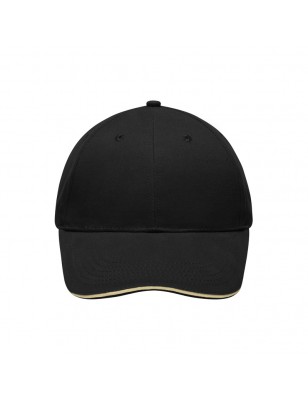 High-quality light and soft 6 panel sandwich cap