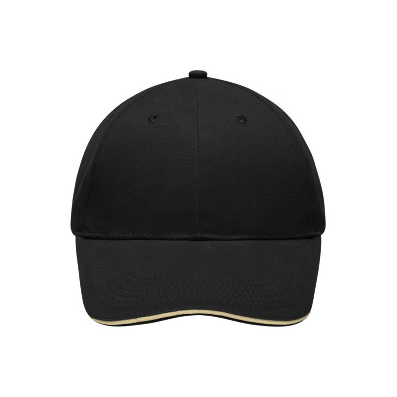 High-quality light and soft 6 panel sandwich cap