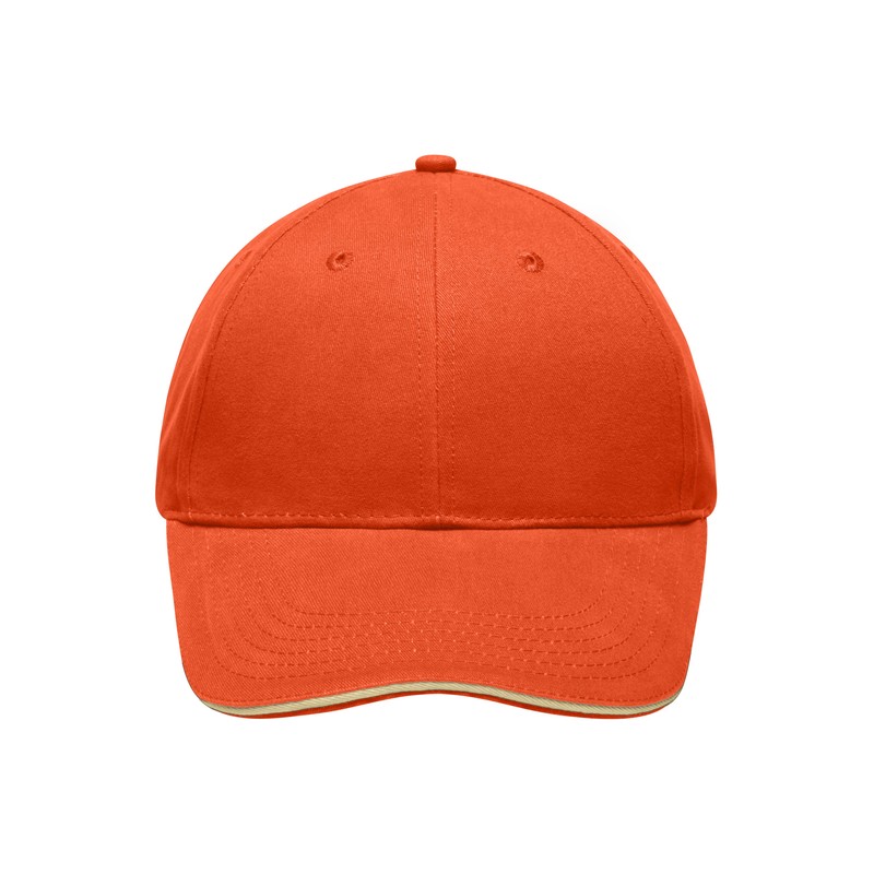 High-quality light and soft 6 panel sandwich cap