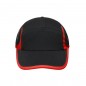 Low- profile 4 panel cap