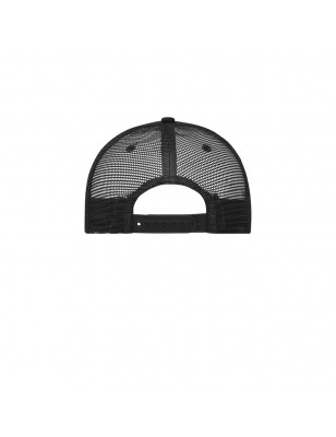 5 panel mesh cap with retro style cord on peak