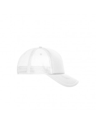 5 panel mesh cap with retro style cord on peak