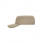 Sandwich cap in military style made of durable cotton canvas