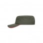 Sandwich cap in military style made of durable cotton canvas