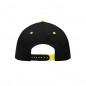 Stylish flatpeak cap in 6 panel 'High Profile' look