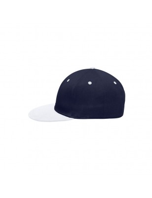 Stylish flatpeak cap in 6 panel 'High Profile' look