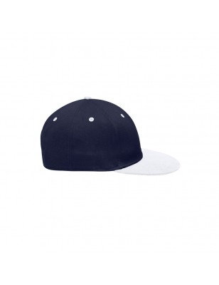 Stylish flatpeak cap in 6 panel 'High Profile' look