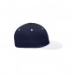 Stylish flatpeak cap in 6 panel 'High Profile' look