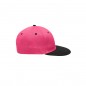 Stylish flatpeak cap in 6 panel 'High Profile' look