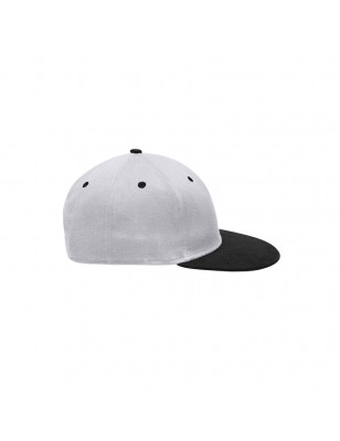 Stylish flatpeak cap in 6 panel 'High Profile' look