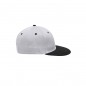 Stylish flatpeak cap in 6 panel 'High Profile' look