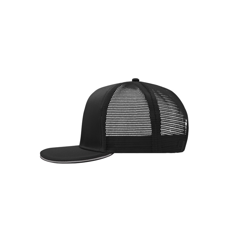 Stylish mesh cap with sandwich