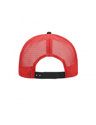 Stylish mesh cap with sandwich