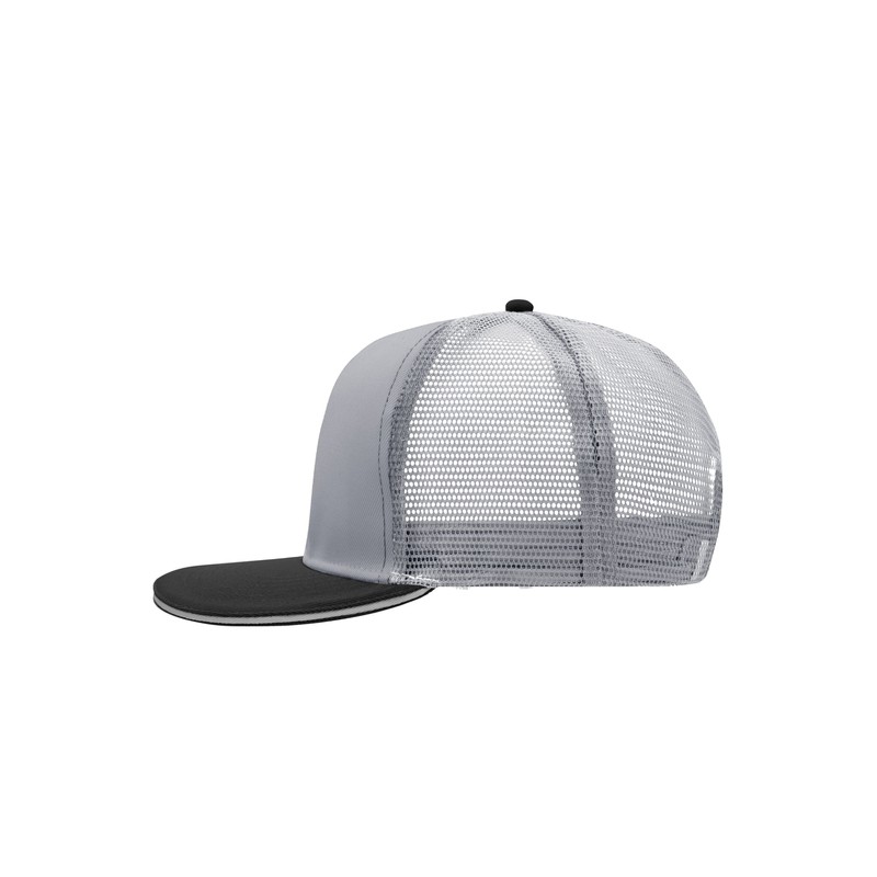 Stylish mesh cap with sandwich