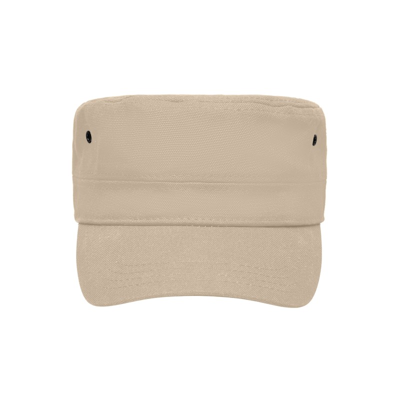 Trendy cap in military style made of sturdy cotton