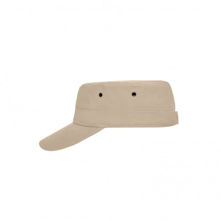 Trendy cap in military style made of sturdy cotton