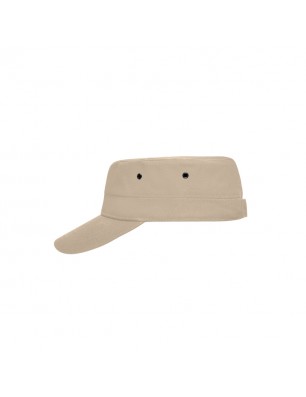 Trendy cap in military style made of sturdy cotton