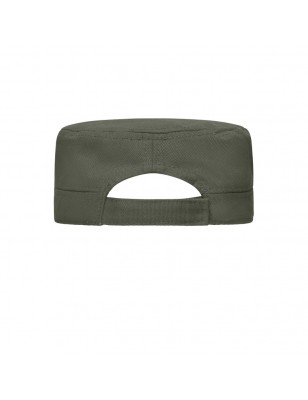 Trendy cap in military style made of sturdy cotton