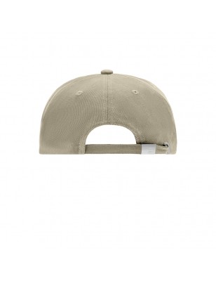 Classic 5 panel cap made of heavy brushed cotton