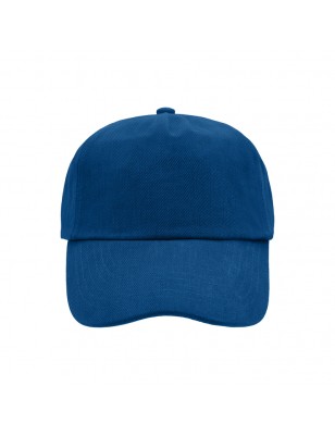 Classic 5 panel cap made of heavy brushed cotton