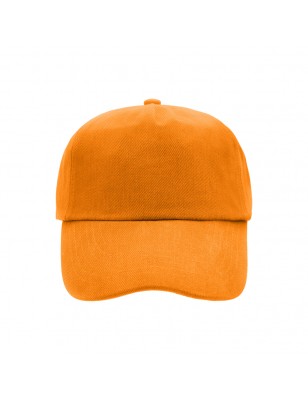 Classic 5 panel cap made of heavy brushed cotton