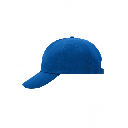 Classic 5 panel cap made of heavy brushed cotton