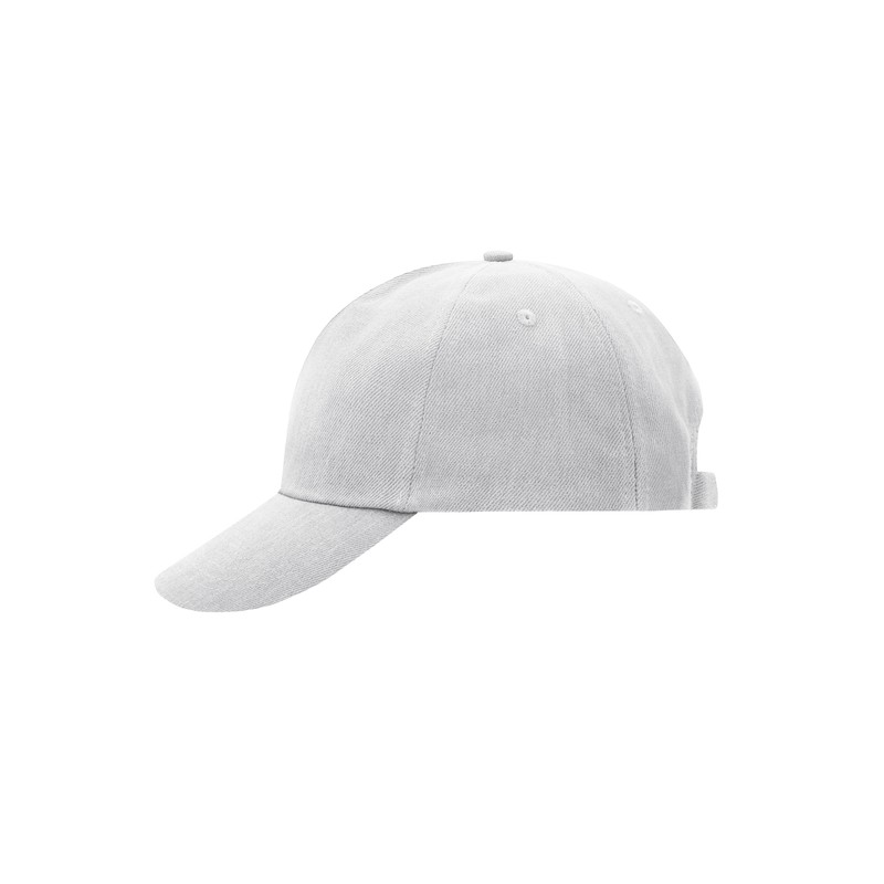 Classic 5 panel cap made of heavy brushed cotton