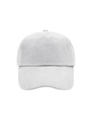 Classic 5 panel cap made of heavy brushed cotton