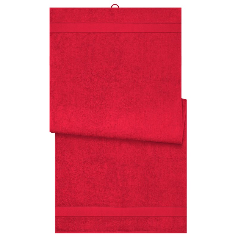 Bath towel in fashionable design