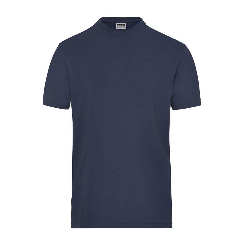 T-shirt made of soft elastic single jersey