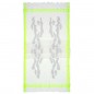 Light scarf with fashionable jacquard pattern