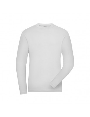 Long-sleeved T-shirt made of soft elastic single jersey