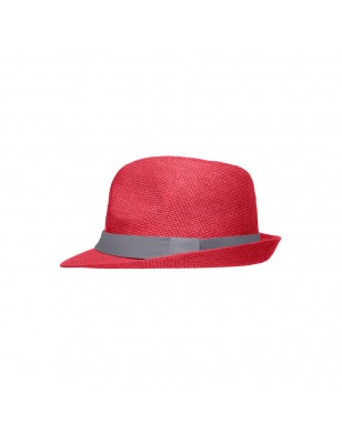 Stylish summer streetwear hat with wide contrasting hatband