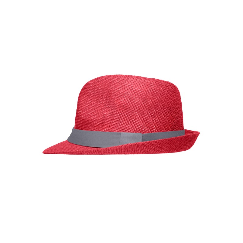 Stylish summer streetwear hat with wide contrasting hatband