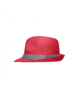 Stylish summer streetwear hat with wide contrasting hatband