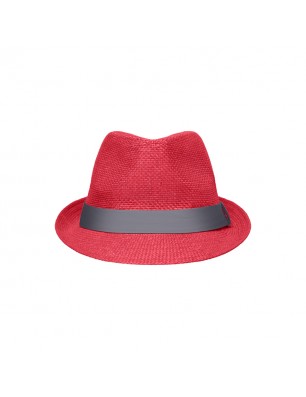 Stylish summer streetwear hat with wide contrasting hatband