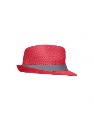 Stylish summer streetwear hat with wide contrasting hatband