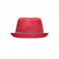 Stylish summer streetwear hat with wide contrasting hatband